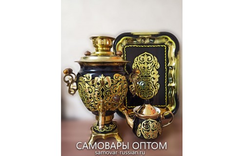Расписные самовары в Астане